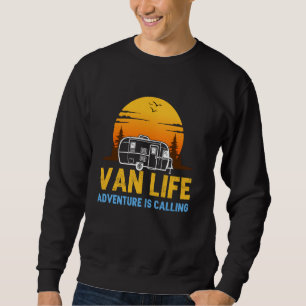 Moletom Camper Van Life Campfire Camp Adventure Mo