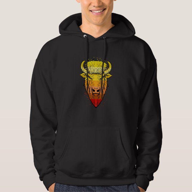 Moletom Camping Buffalo Bison (Frente)