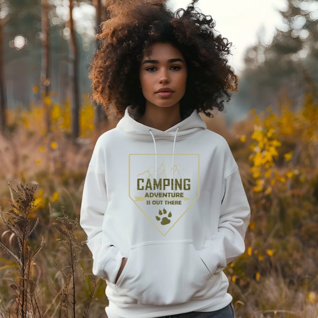 Moletom Camping camper engraçado diz para campistas (Criador carregado)