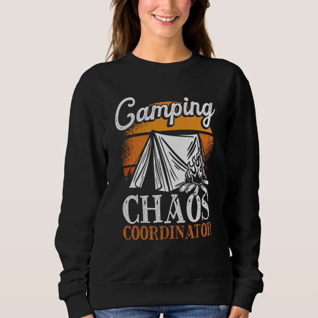 Moletom Camping Chaos Coordinator Camping (Frente)