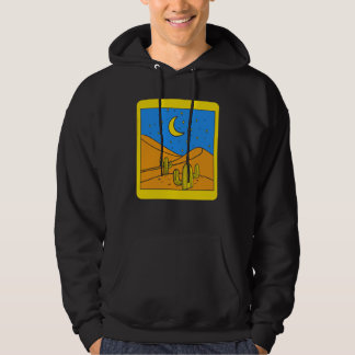 Moletom Camping Desert Landscape Cactus Desert Life Succul