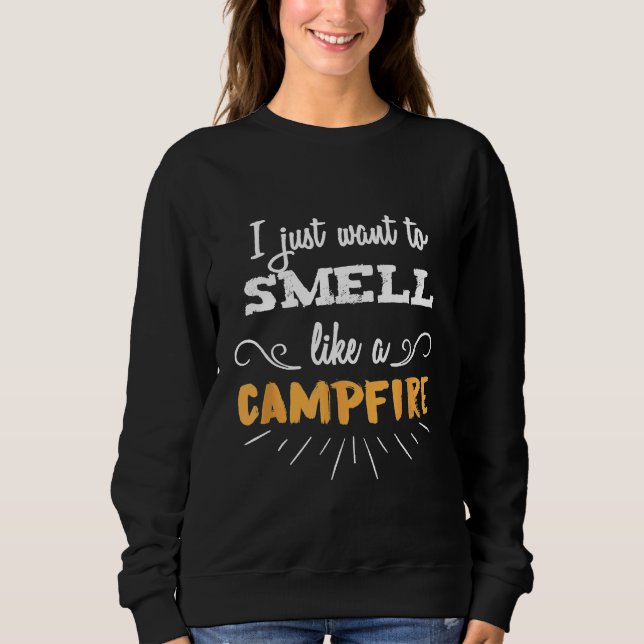 Moletom Camping Familiar Engraçado Combinação Roupa Rv Cam (Frente)