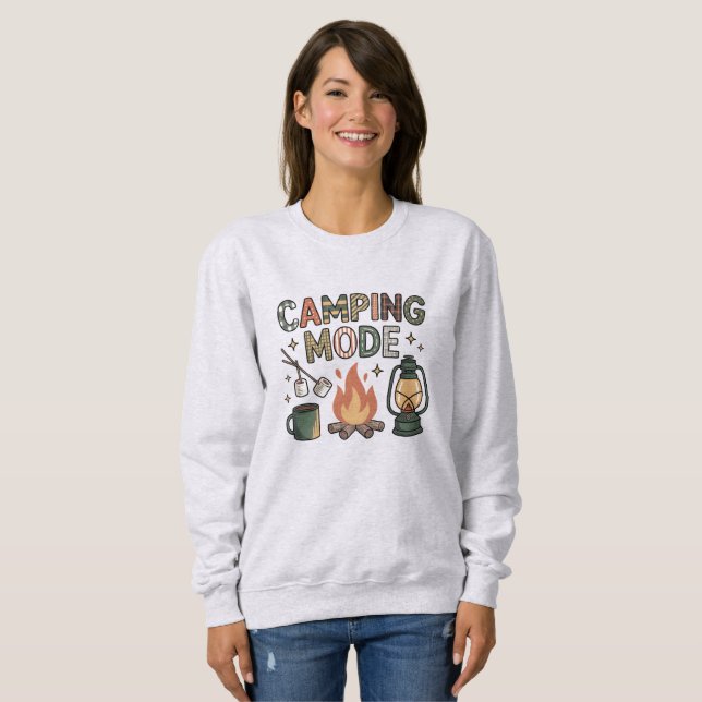 Moletom Camping Mode  (Frente Completa)