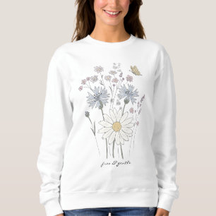 Moletom Campo vibrante de flores silvestres