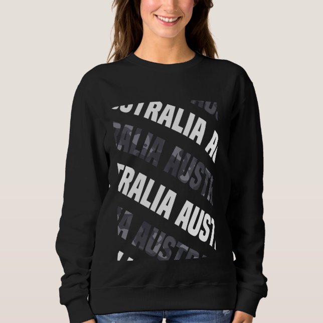 Moletom Camuflagem de Cinzas de padrão da Austrália Camo (Frente)