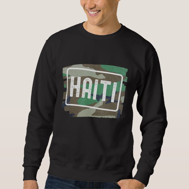 Moletom Camuflagem do Haiti (Frente)
