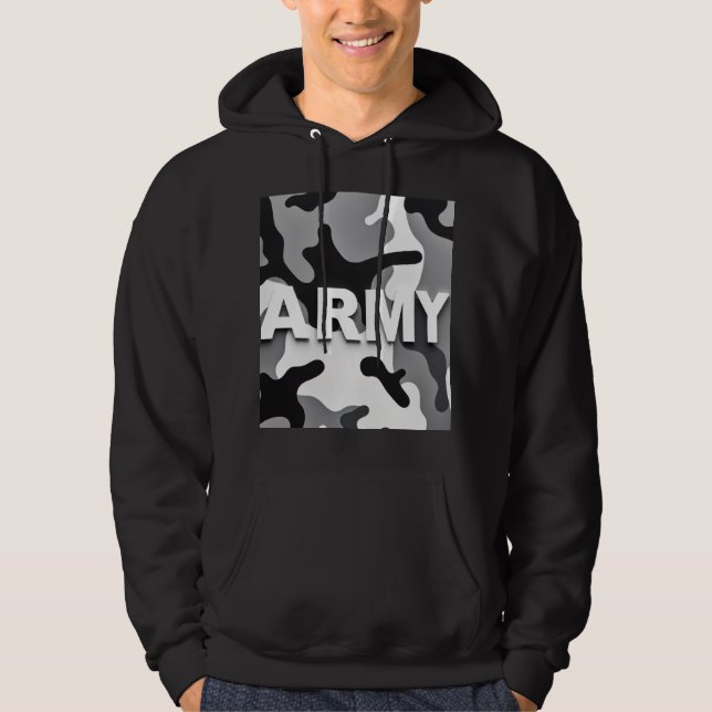 Moletom Camuflagem Urbana Militar (Frente)