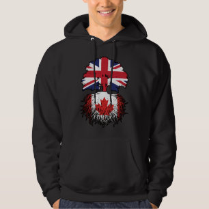 Moletom Canadá canadiano British Tree Roots Flag