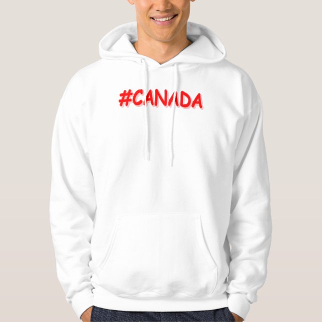 Moletom "#CANADÁ" Design de Expressão de Cuta. Comprar Ago (Frente)