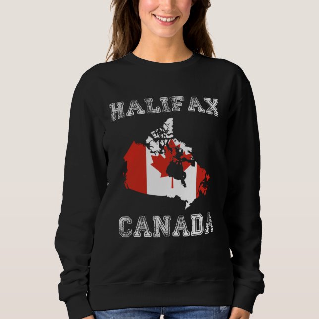 Moletom Canada Distressed Flag Halifax Pride (Frente)