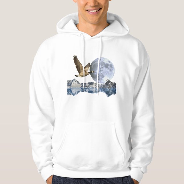 Moletom CANADÁ GOOSE, LUA E Hoodie (Frente)