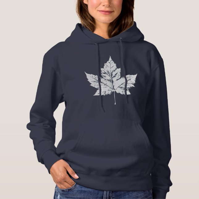 Moletom Canada Hoodie Women's Personalized Canada Hoodies (Frente)