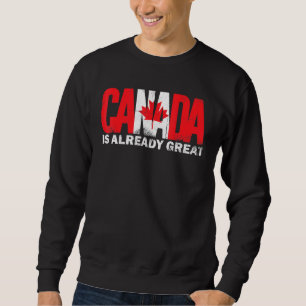 Moletom Canadá já é Excelente do Orgulho do Dia do Canadá