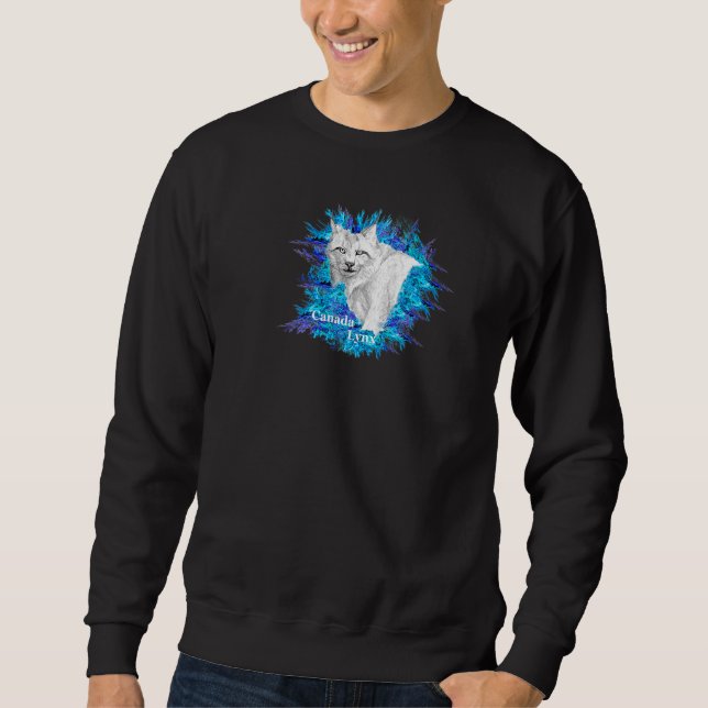 Moletom Canada Lynx. Fractal. (Frente)