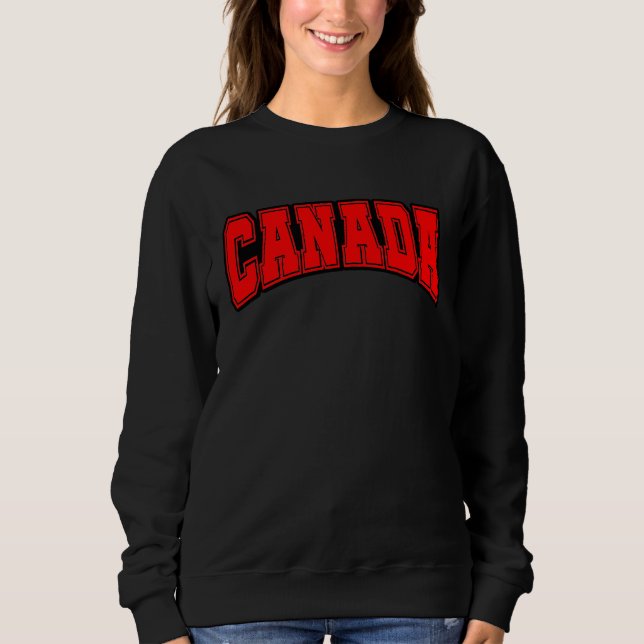 Moletom Canadá Orgulho Canadense  3 (Frente)