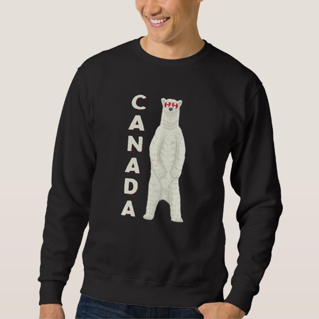 Moletom Canadá Polar Bear Canadense (Frente)