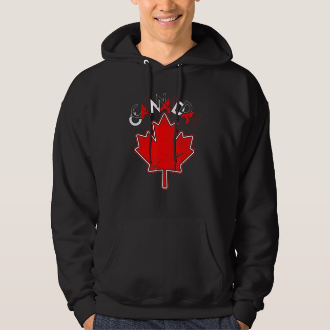 Moletom Canadense Country Maple Leaf Canada 1 (Frente)