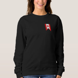 Moletom canadense Flag Maple Leaf Proud Canada Lover