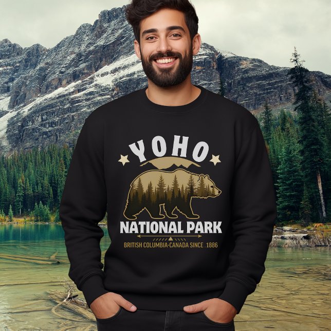 Moletom Canadian Wilderness Bear – Yoho National Park  (Criador carregado)