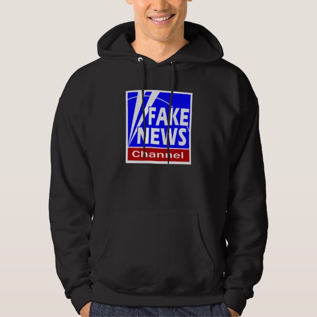 Moletom Canal de notícias falso (Frente)
