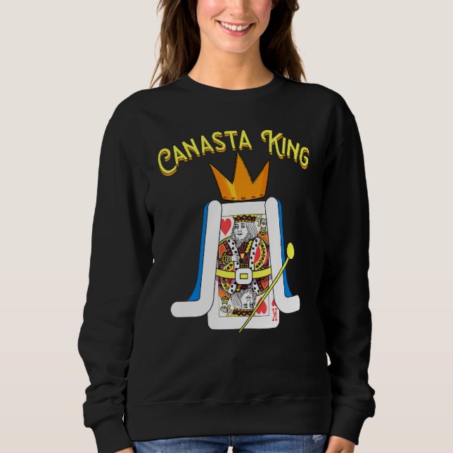 Moletom Canasta King Legal Canasta Fan Casino Brincando Ho (Frente)