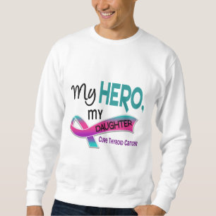 Moletom Cancer de tiróide MEU HERÓI MINHA FILHA 42