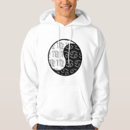 Moletom Cancer de Virgem yin yang zodiocasal unisex