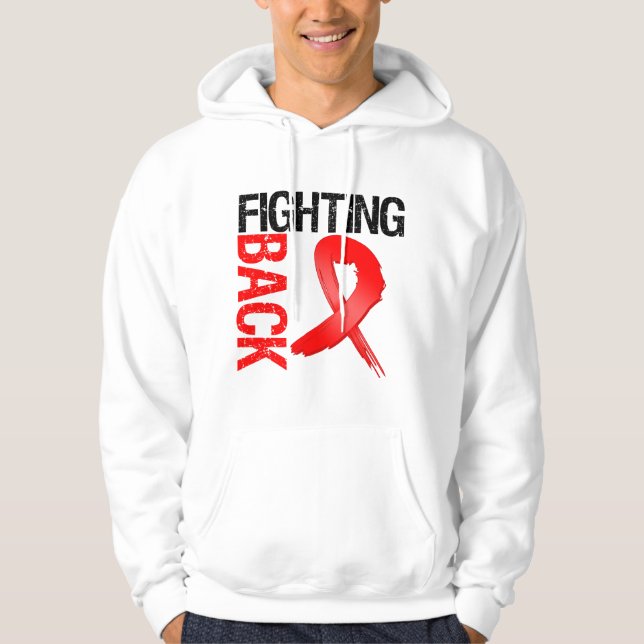 Moletom Cancer Sanguíneo Lutando Contra (Frente)