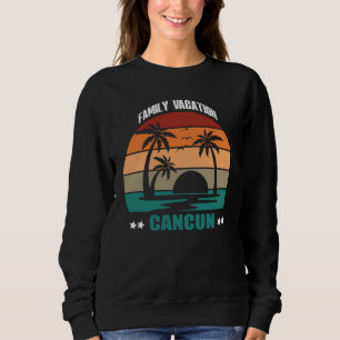 Moletom Cancun México Verão Família Casal Correspondência