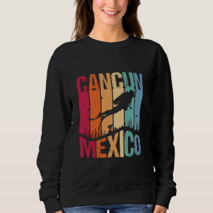 Moletom Cancun Mexico Viagem Scuba Diving Vintage