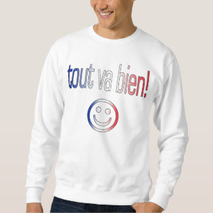 Moletom Candonga va Bien! Cores francesas da bandeira