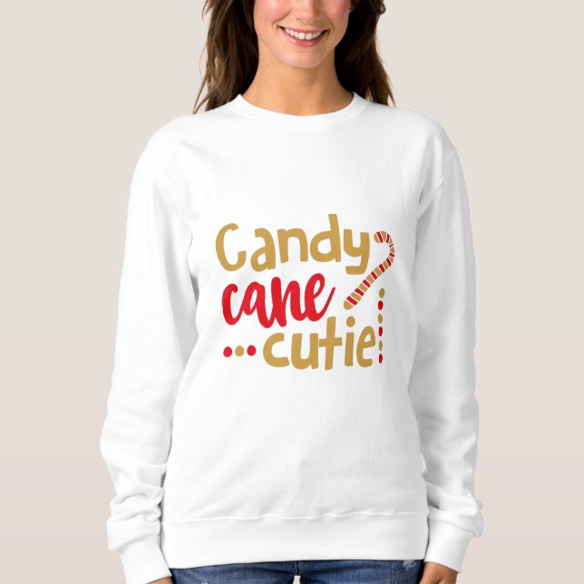 Moletom Candy cane cutie (Frente)