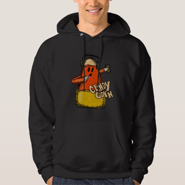 Moletom Candy Corn Hipster Halloween Graphic Great  for Bo (Frente)