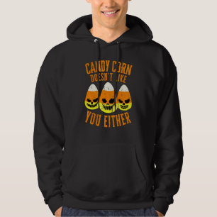 Moletom Candy Corn Não Gosta de Você Também Fantasia de Ha