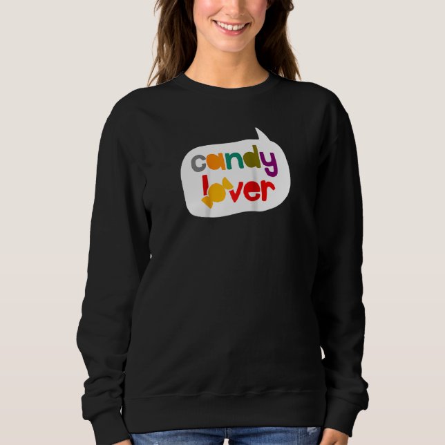 Moletom Candy Desserts Candy Meias Candyland Raglan (Frente)