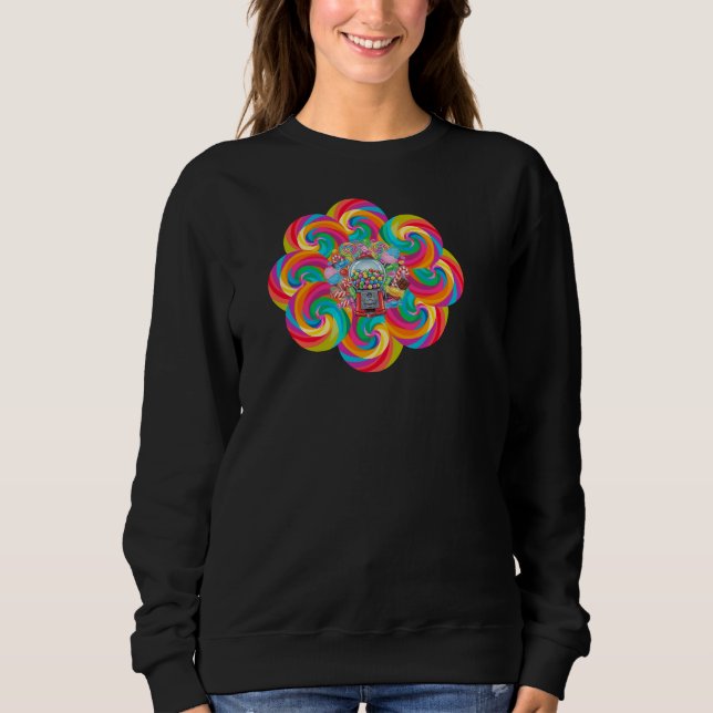 Moletom Candy Hoodie Design for Women (Frente)
