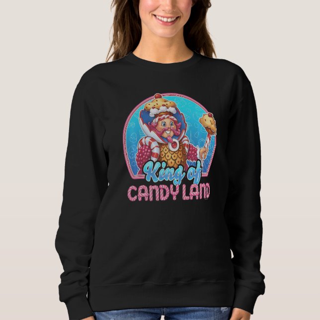 Moletom Candy Land King Of Candy Land Retrato (Frente)