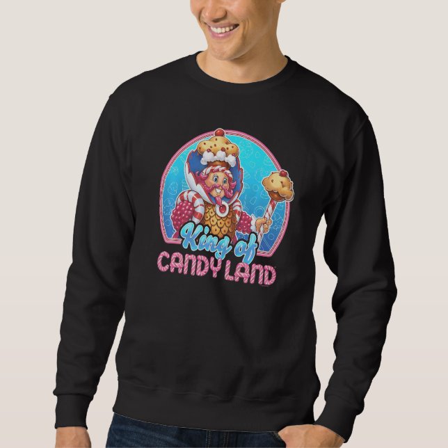 Moletom Candy Land King Of Candy Land Retrato (Frente)