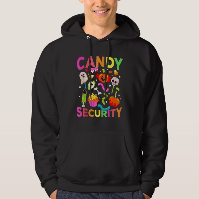 Moletom Candy Security Halloween Costume (Frente)