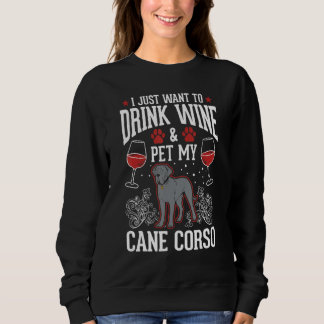 Moletom Cane Corso And Wine Italian Moloss Cane Corso 1
