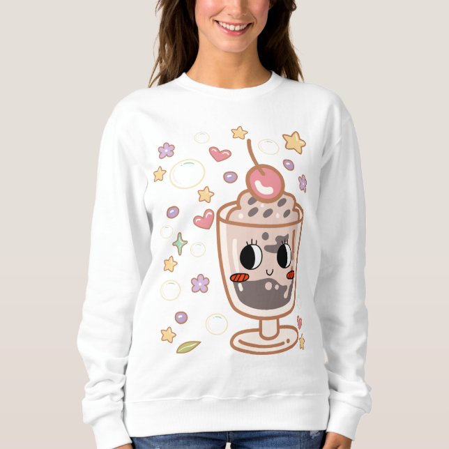 Moletom caneca de café (Frente)