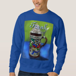 Moletom Caneca de cerveja alemã com tampa articulada perso
