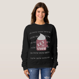 Moletom Caneca de Natal Neve Floco de Neve Inverno