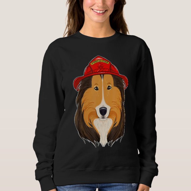 Moletom Canine Handler I Fireman Dog I Bombeiro Collie (Frente)