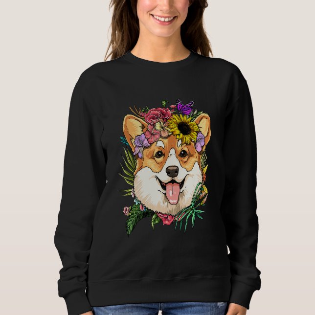 Moletom Canino de Corgi Primavera (Frente)