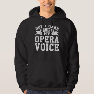 Moletom Cantor de Ópera do Coro Não me faça usar minha ópe