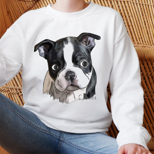 Moletom Cão bonito de Boston Terrier