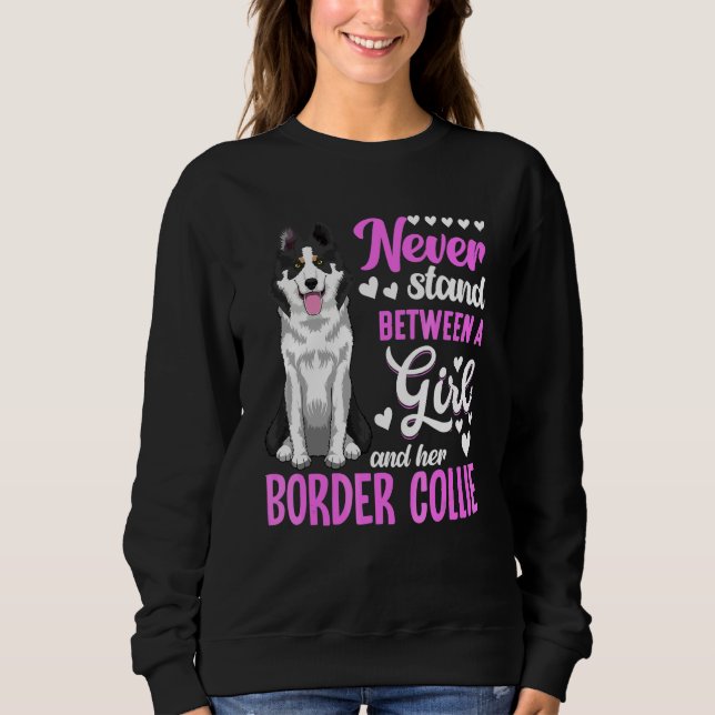 Moletom Cão Border Collie Para Dono de Border Collie Para  (Frente)