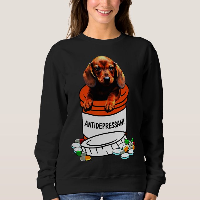 Moletom Cão-Cachorro Depressor (Frente)
