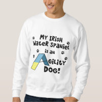 Cão da agilidade do Spaniel de água irlandesa